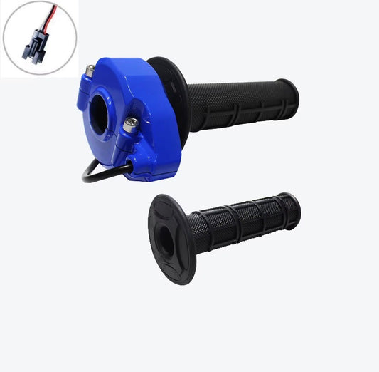 Full twist throttle with grips