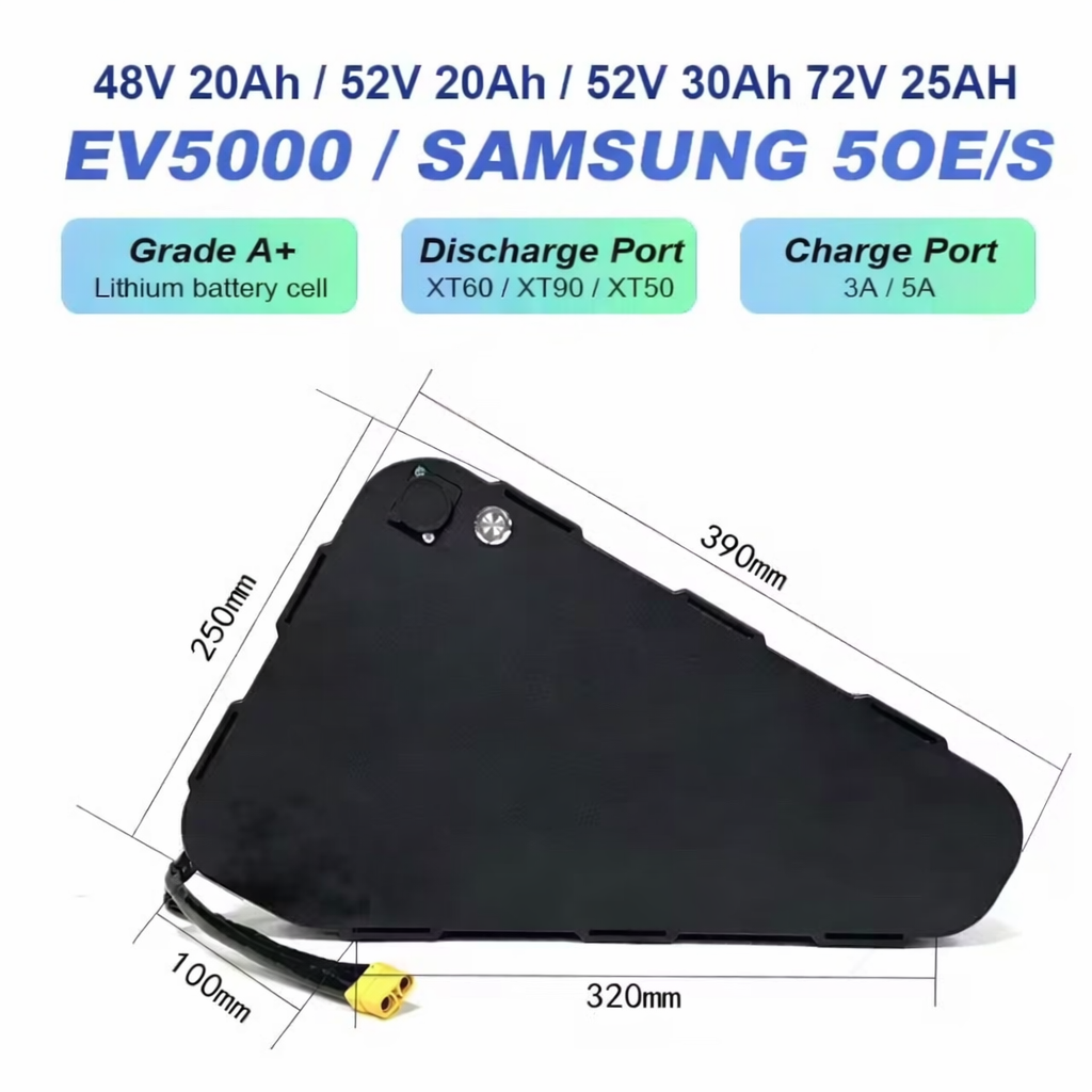 1500W 2000W 3000W trianglebattery Ebike Conversion Kit