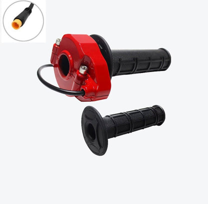 Full twist throttle with grips