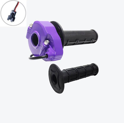 Full twist throttle with grips