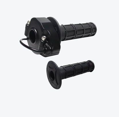 Full twist throttle with grips