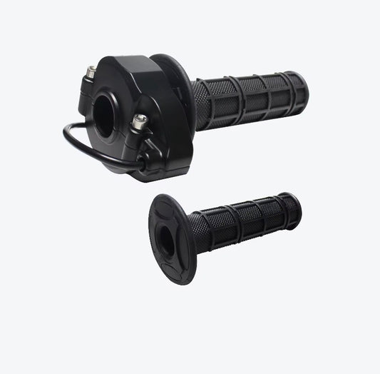 Full twist throttle with grips
