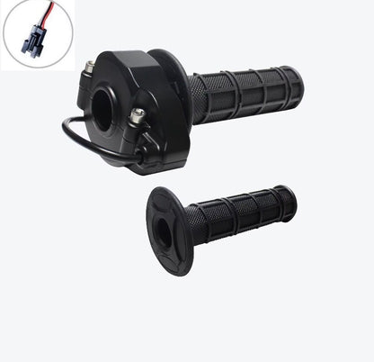 Full twist throttle with grips