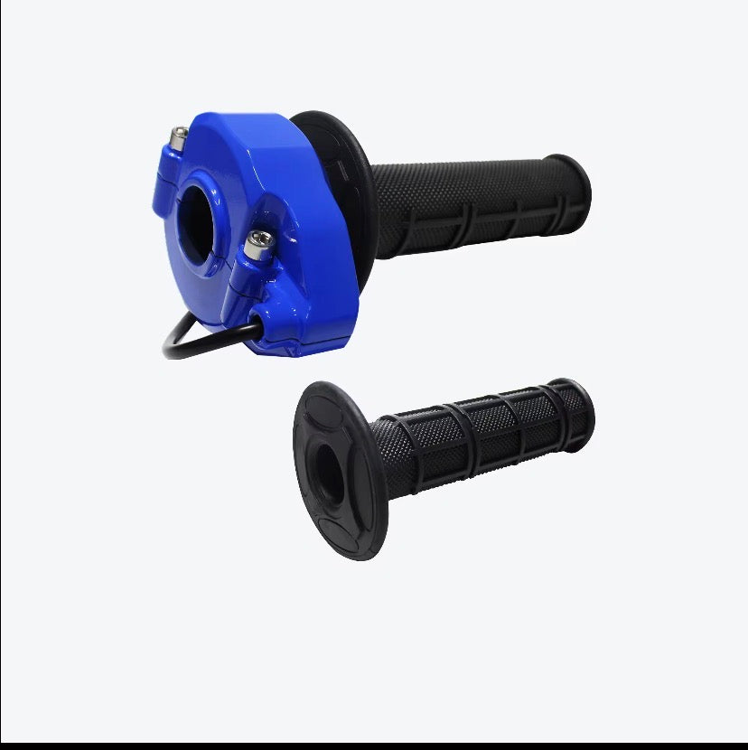 Full twist throttle with grips