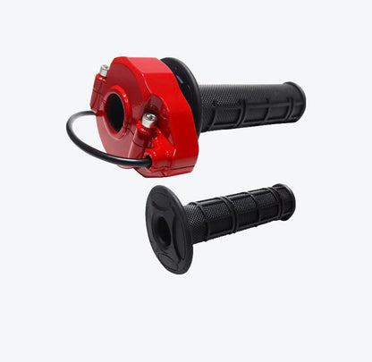 Full twist throttle with grips