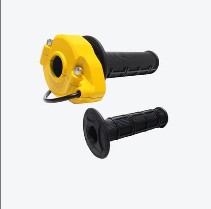 Full twist throttle with grips