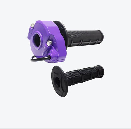 Full twist throttle with grips
